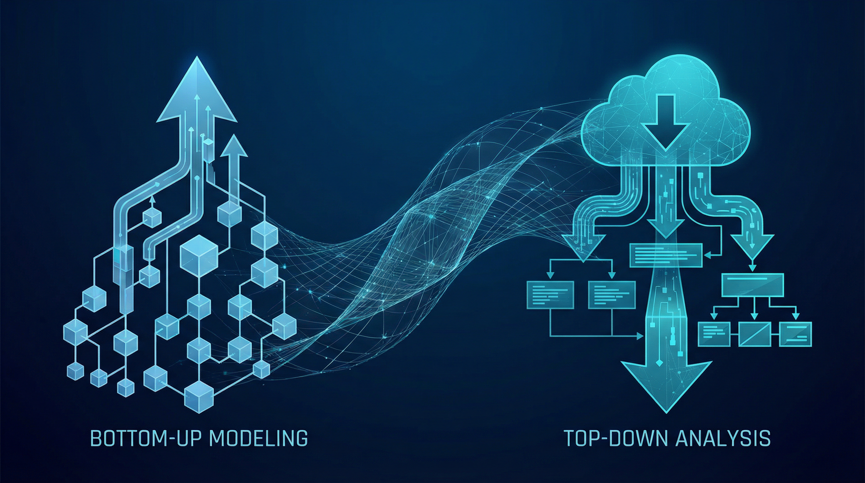 Bottom-Up & Top-Down Modeling in TMT